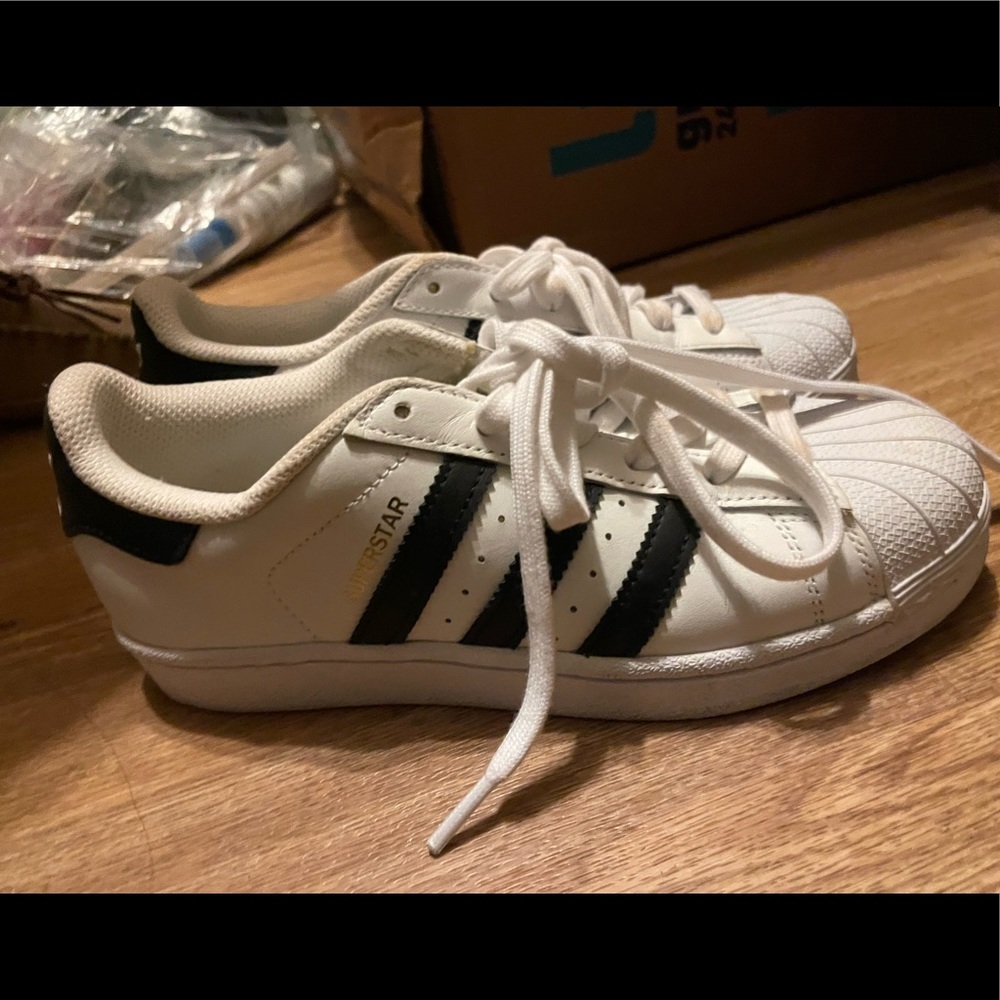 Classic adidas shell top sneakers